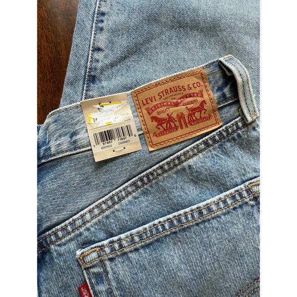 NWT Levi's '94 Baggy Wide Leg Distressed Mid Rise Loose Women’s Jeans size 30 - Picture 11 of 12